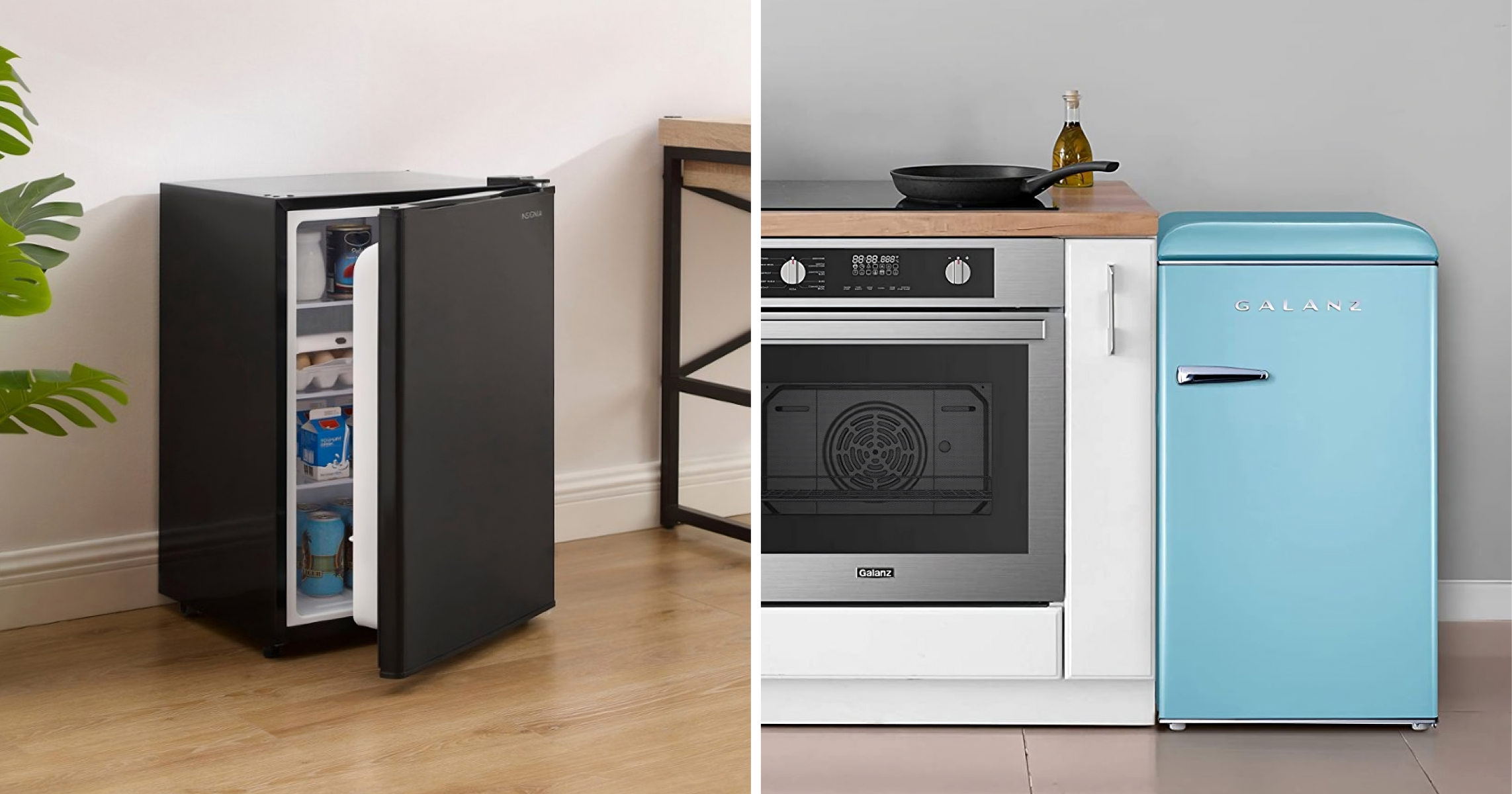 Come un mini-frigo può diventare un elemento di design d'interni - ESALINEA